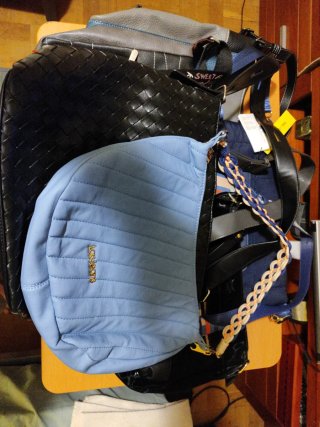Lote 8 bolsos Lois Jeans, Caminata, Sweet Candy...
