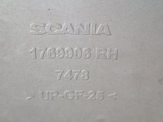 Scania 110797 deflector der 1769906 serie p/g/r