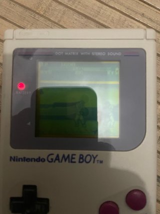 Game Boy Clasica DMG-01 Gris - Linea Horizonal