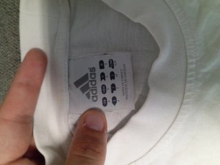 Camiseta Adidas Estilo Japonés Blanca