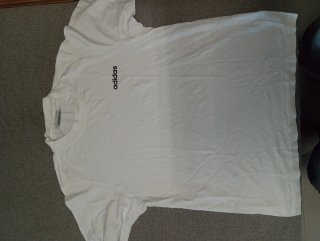 Camiseta Adidas Estilo Japonés Blanca