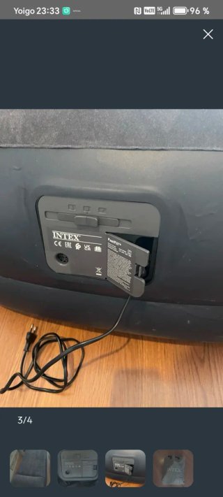 Colchón autohinchable Intex 90cm