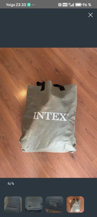 Colchón autohinchable Intex 90cm