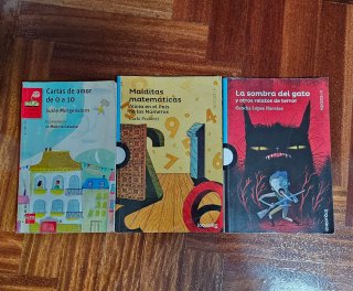 Lote 3 Libros Lectura Juvenil (Malditas Matemática