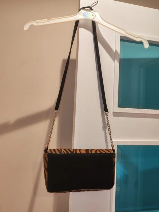 Bolso estampado cebra