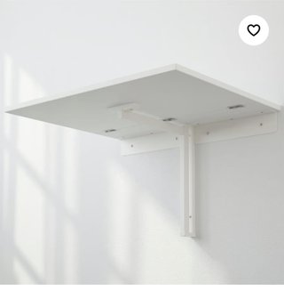Escritorio plegable pared Ikea blanco