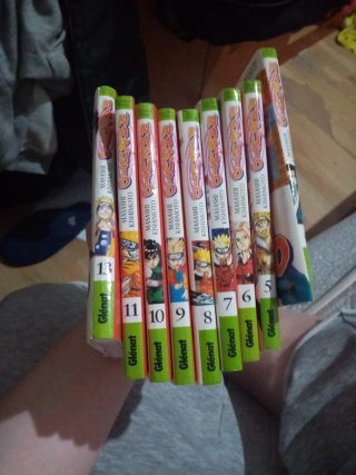Comics español Naruto 4,5,6,7,8,9,10,11 y 13