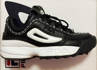 Fila Disruptor Rep Talla 43 Caja Negra/Blanca