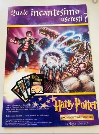 Locandina Harry Potter GGC 2001 Originale