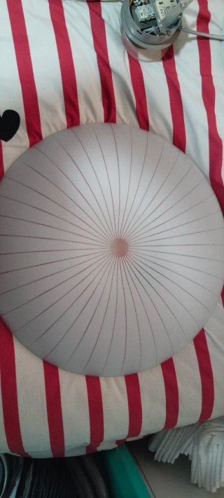Lámpara Plafón Ikea Cristal y Plástico