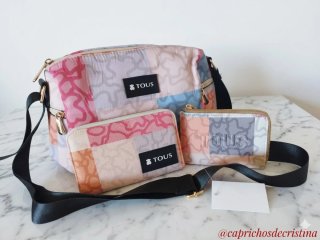 Bolso+cartera+monedero multicolor.SOLO ENVIOS