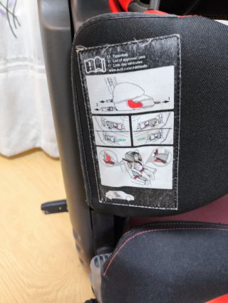 Silla coche Takata Grupo 2-3