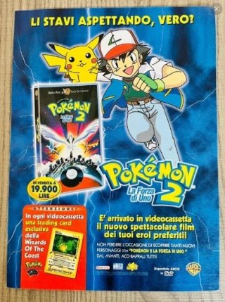 Locandina Pokémon 2 La Forza di Uno 2001