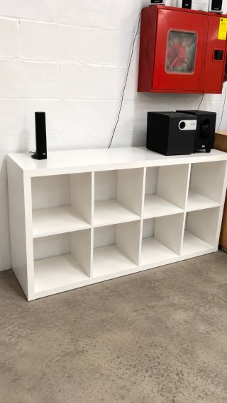 Estantería modular blanca