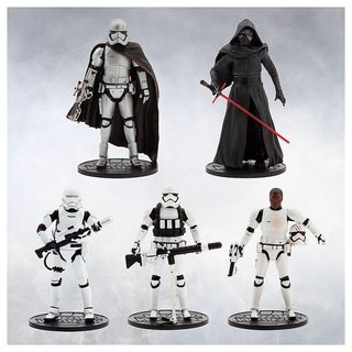 Set exclusivo 5 figuras metálicas Disney Star Wars