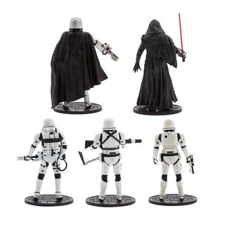 Set exclusivo 5 figuras metálicas Disney Star Wars