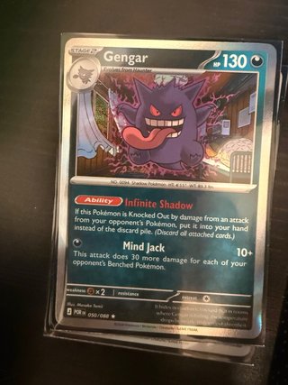 Carta Pokémon Gengar STAGE 2 HP 130
