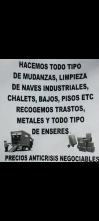 Portes y mudanzas