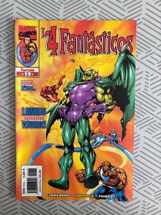 Cómics Mavel 4 Fantásticos Heroes Return