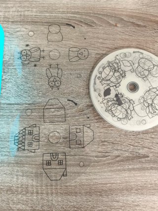 DESSINEO JUMBO con 30 plantillas