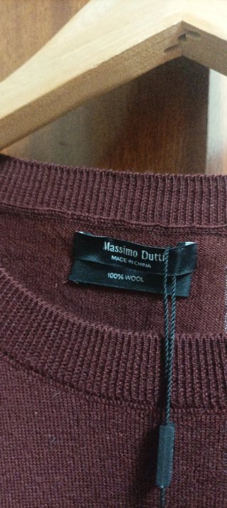 Jersey Massimo Dutti Rojo Mujer