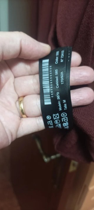Jersey Massimo Dutti Rojo Mujer