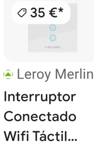 3 Interruptores Cristal templado Blanco