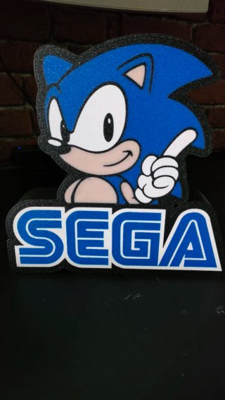 Lámpara Sonic Sega Retro Megadrive