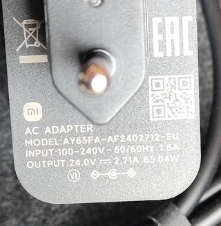 Adaptador Xiaomi AY65FA-AF2402712-EU Monitor