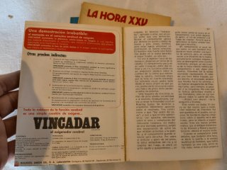 La Hora XXV publicidad médica vintage crafting