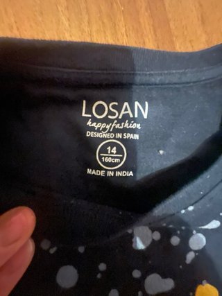 T-shirt ragazzo 14 anni Losan