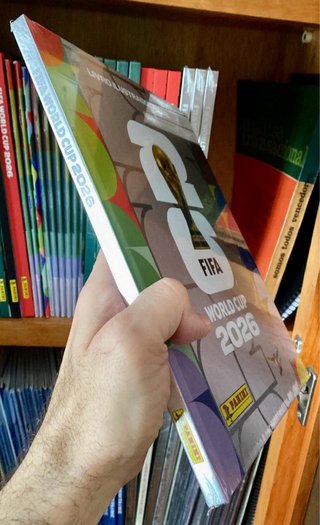 Álbum mundial 2026 Panini Tapa Dura Plata NO CHINO