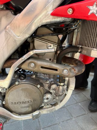 Honda CRF R Motocross Roja y Blanca