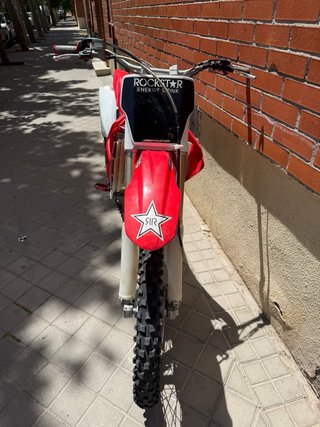 Honda CRF R Motocross Roja y Blanca