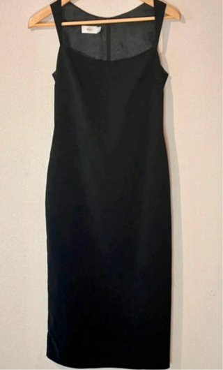 Vestido Mango Negro Talla M