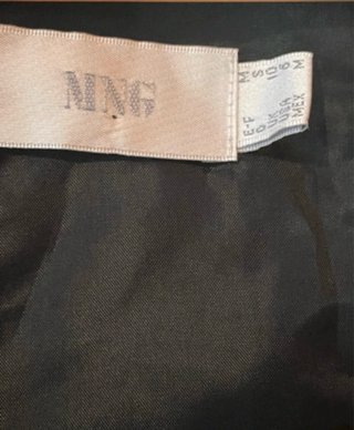 Vestido Mango Negro Talla M