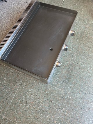 Plancha de cocina a gas profesional FireFriend