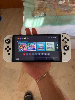 Nintendo Switch OLED Blanca