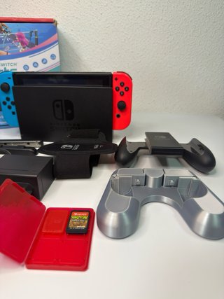 Nintendo Switch + Minecraft + Accesorios