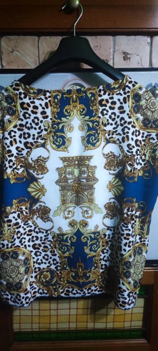 Blusa Nudha Barocca Vintage Tg S