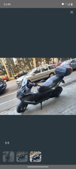 Gilera Nexus 250 Negra