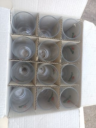 Conjunto 12 Copos Carlsberg Vidro