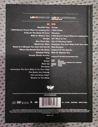 CD U2 21 Singles Pop Rock