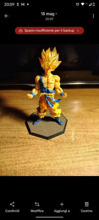 Action Figure Goku Super Saiyan