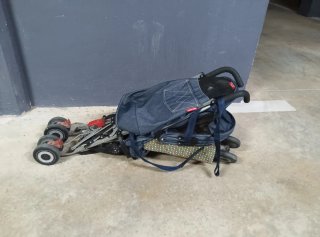 Silla de paseo Maclaren denim