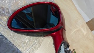 Retrovisor Izquierdo Citroën C4 Rojo