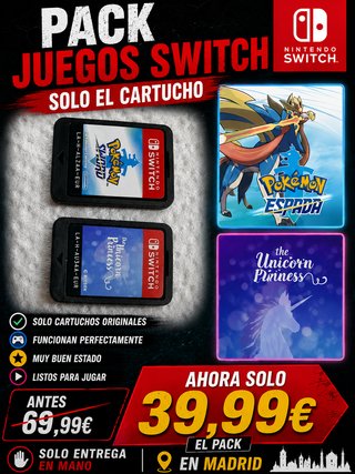 Pacchetto Giochi Nintendo Switch: Pokémon Spada + The