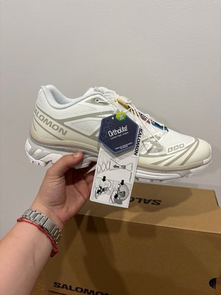 Zapatillas Salomon XT-6 Talla 43 Blancas