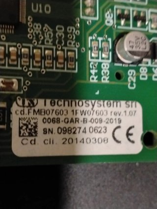 Placa Electrónica Original de Caldera FMB07603