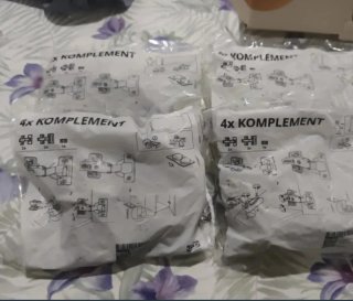 Bisagras Ikea Komplement Pax (4 unidades)